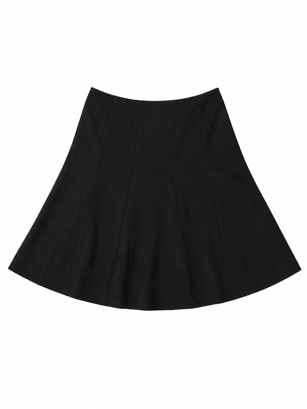 The Limited Black A-Line Panel Skirt